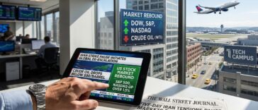 US stock market rebound