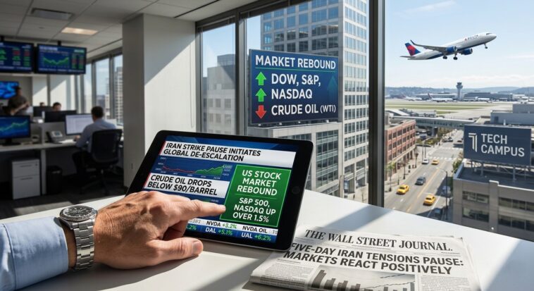 US stock market rebound