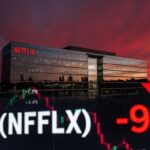 Netflix stock drop Q2 guidance 2026