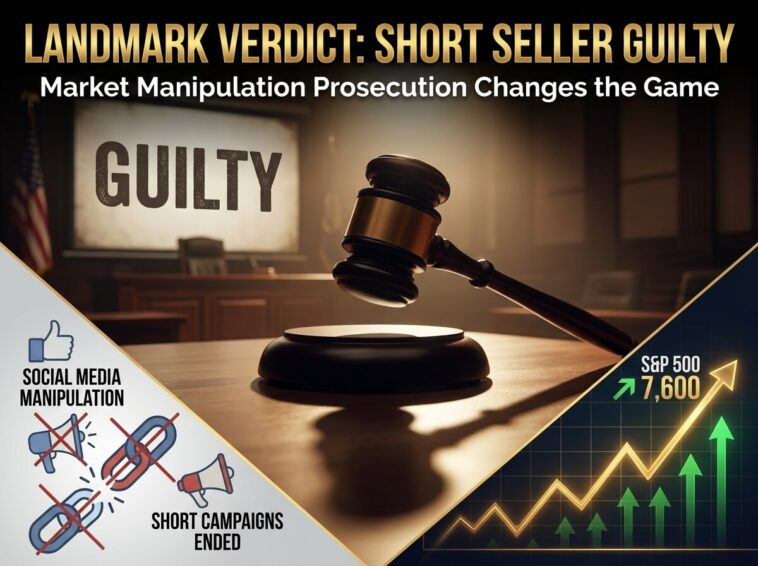 Short Seller Andrew Left Guilty: Market Regulation Shifts 7 short seller