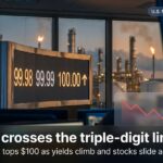 Brent Crude Tops $100 as Yields Hit 4.81%, Stocks Dip 26 Brent crude tops $100