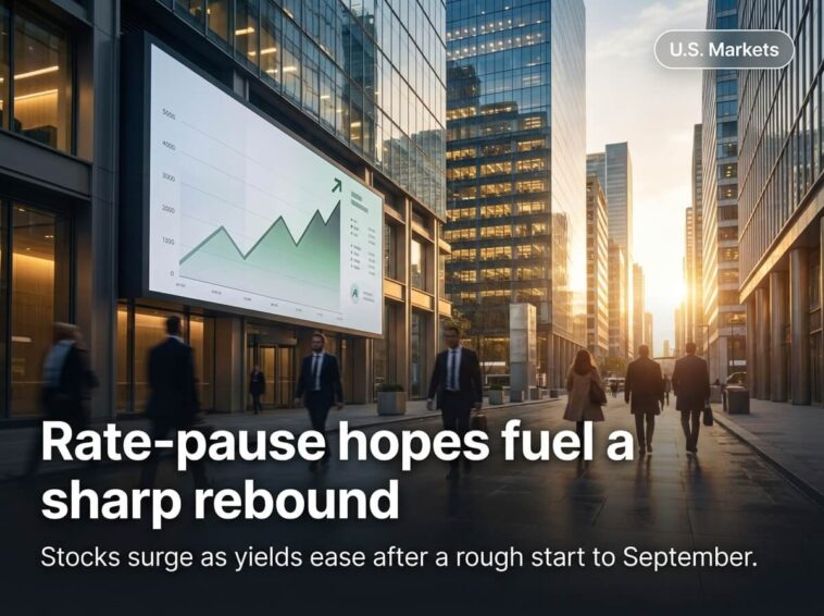 Fed Rate Pause Hopes Send Stocks Toward Best Day in Weeks 7 Fed rate pause