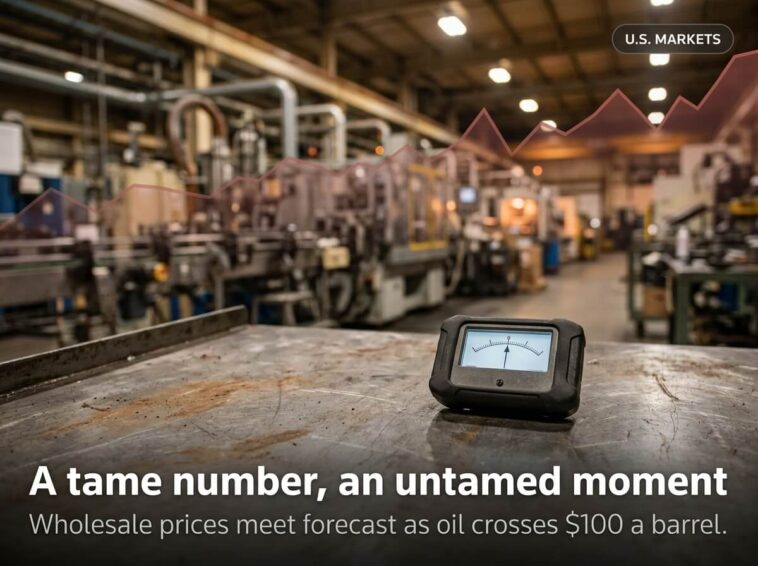 PPI Report Meets Forecast, But $100 Oil Steals the Show 7 PPI report