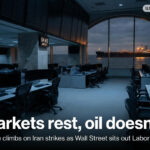 Oil Prices Rise on Iran Strikes as Wall Street Sits Out 26 oil prices rise