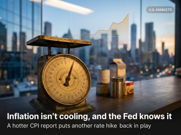 CPI Report Hotter Than Expected Puts Fed Hike Back in Play 7 CPI report