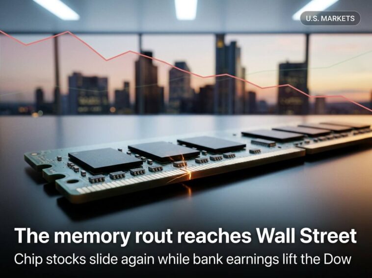 Chip Stocks Slide as Memory Rout Hits Wall Street 7 chip stocks